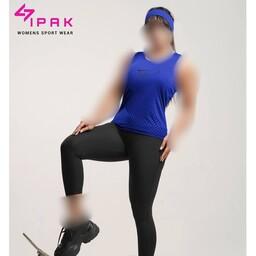 ست تاپ لگ ورزشی زنانه همراه با هدبند با رنگبندی جذاب و متنوع جنس تاپ آیس کره ای اعلا و جنس لگ غواصی ایرو کره ای فری سایز
