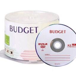 دی وی دی خام بادجت Budget DVD بسته 50 عددی