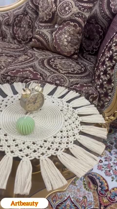 دیوارکوب مکرومه مدرن مدل دکوری