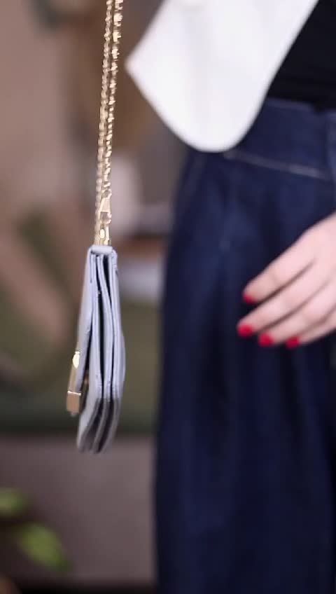 مینی بگ زنانه و دخترانه طوسی شیک