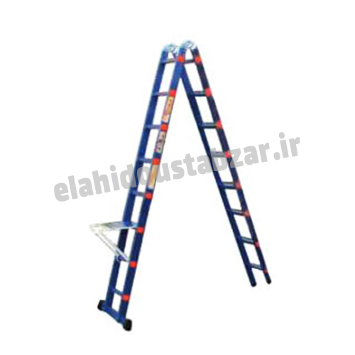 نردبان تاشو 4.70 متر آسانکار(2تکه)