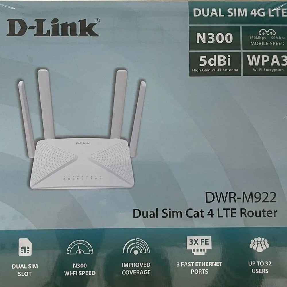 مودم روتر دی-لینک مدل DWR-M922