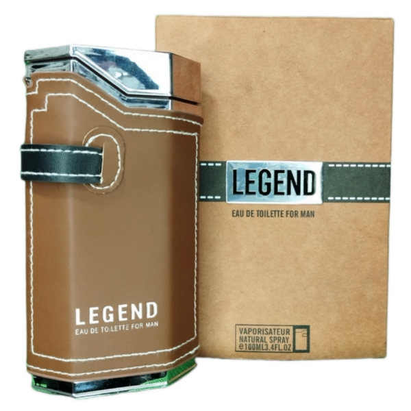 ادکلن لجند قهوه ایی مردانه LEGEND EAU DE TOILETTE حجم 100 میل