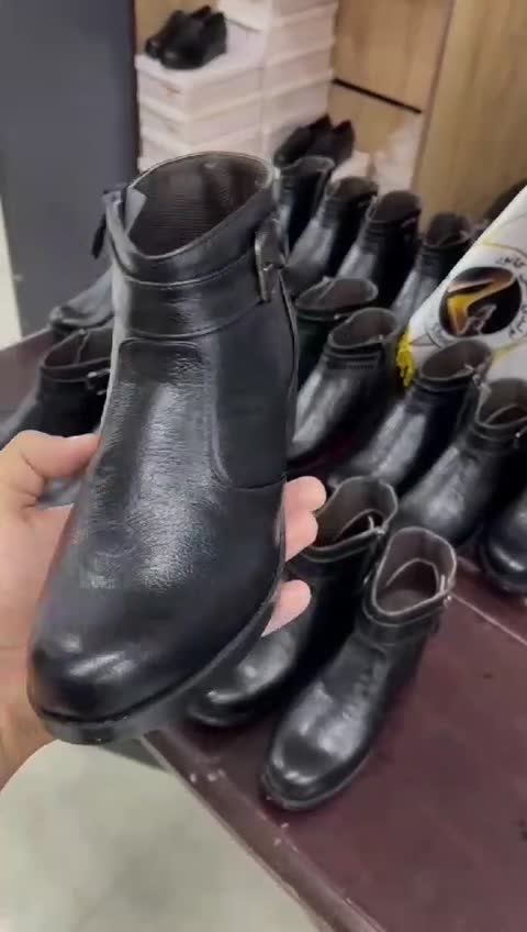 کفش اداری مجلسی چرم زنانه و دخترانه کد 717 tab