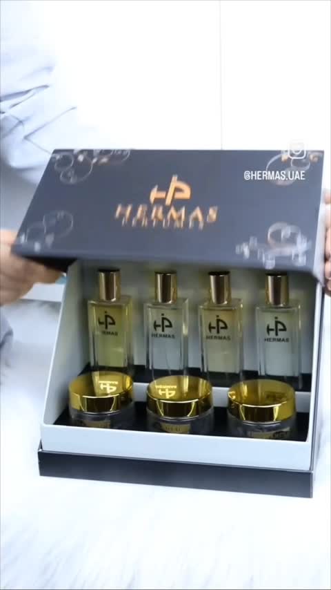 باکس هدیه ادکلن + بخور/ Hermas 