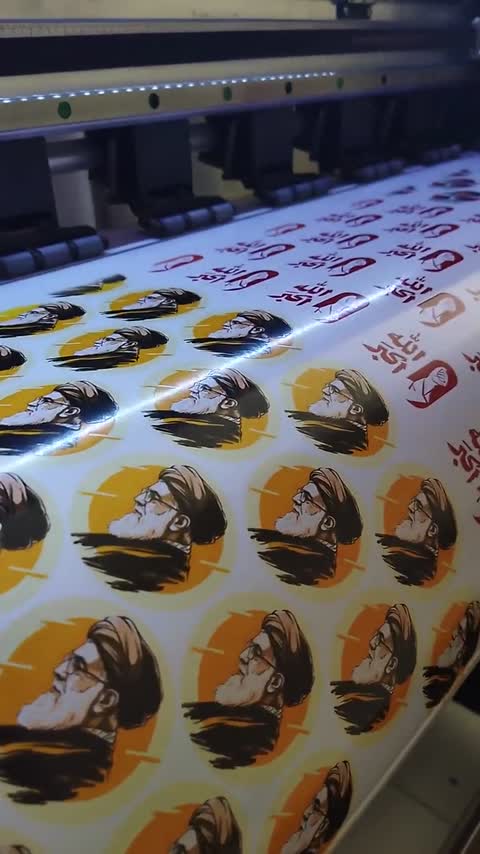 لیبل برچسب دایره ای با طرح دلخواه شما طراحی رایگان تیراژ 100 عددی