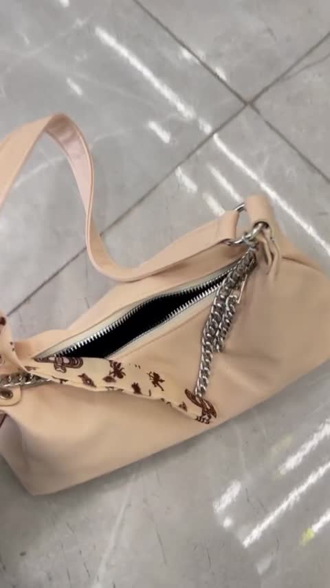 کیف جلو زنجیری زنانه دستی و دوشی کد 6142