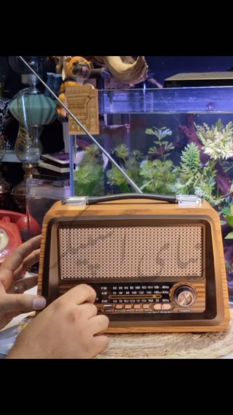 رادیو اسپیکر فلشخور بلوتوث دار R- 2066 Bt اورجینال(ارسال رایگان)