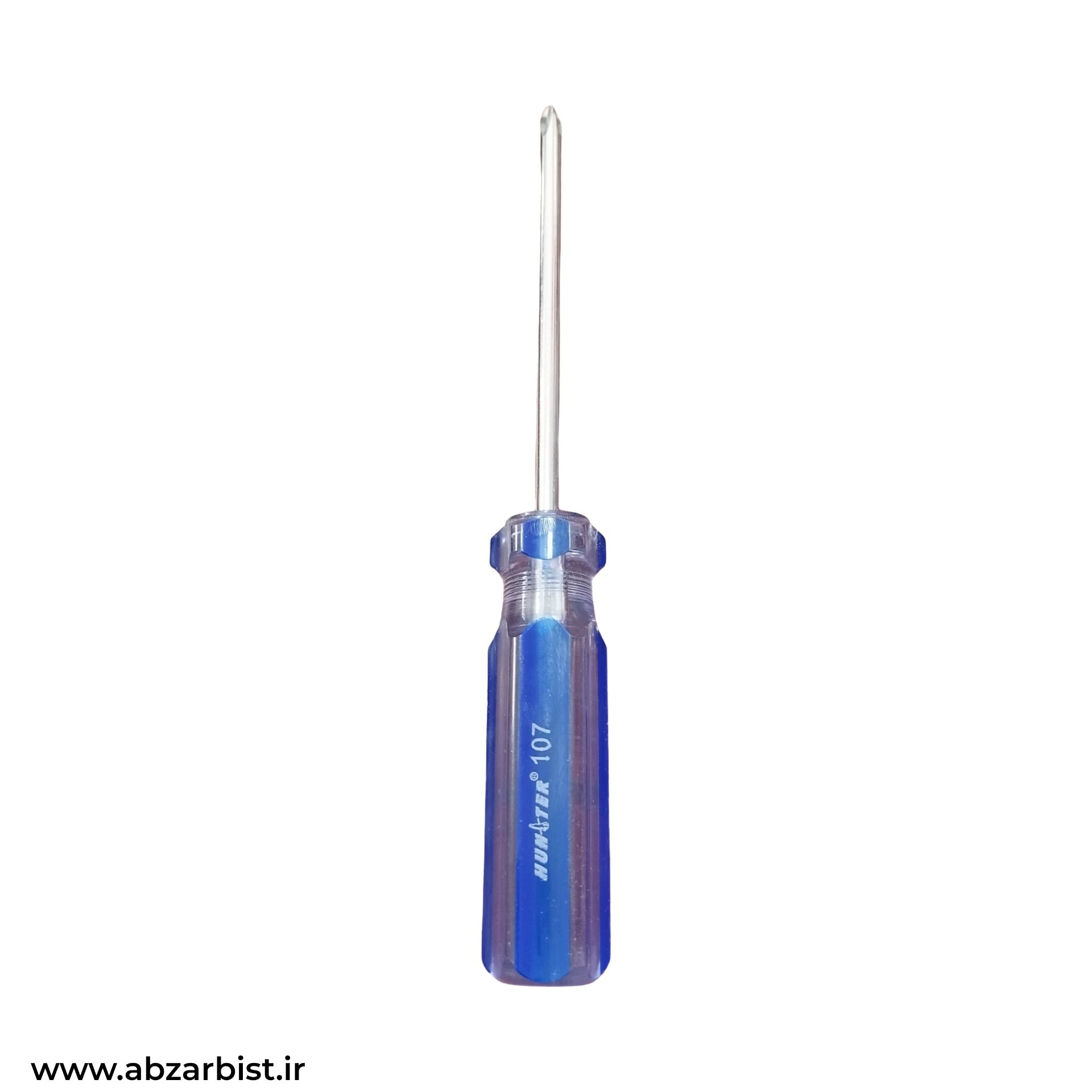 پیچ گوشتی چهارسو هانتر مدل 107 سایز 6×100 میلیمتر