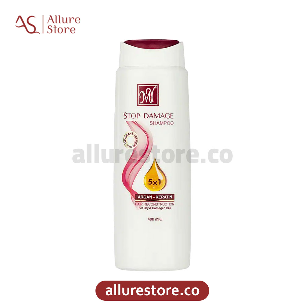 شامپو موی سر مای مناسب موهای خشک و آسیب دیده (استاپ دمیج) 400ml | آلور استور