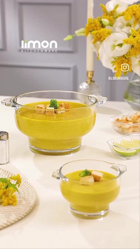 کاسه سوپ خوری 2 عددی لیمون