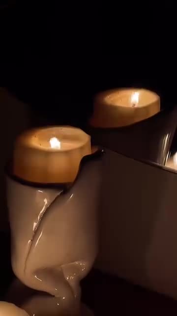 ظروف سرامیکی شمعدان دستساز برند CERAMUD