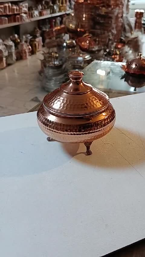 قندان مسی سه پایه نانو