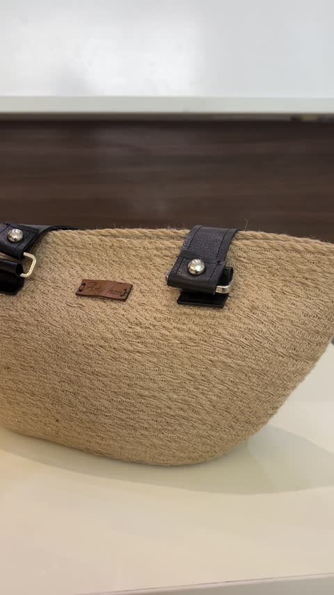 کیف دستی قیطان دوزی کنفی