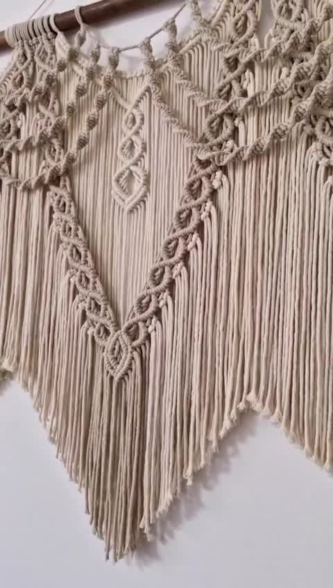 دیوارکوب مکرومه آوا (پس کرایه)