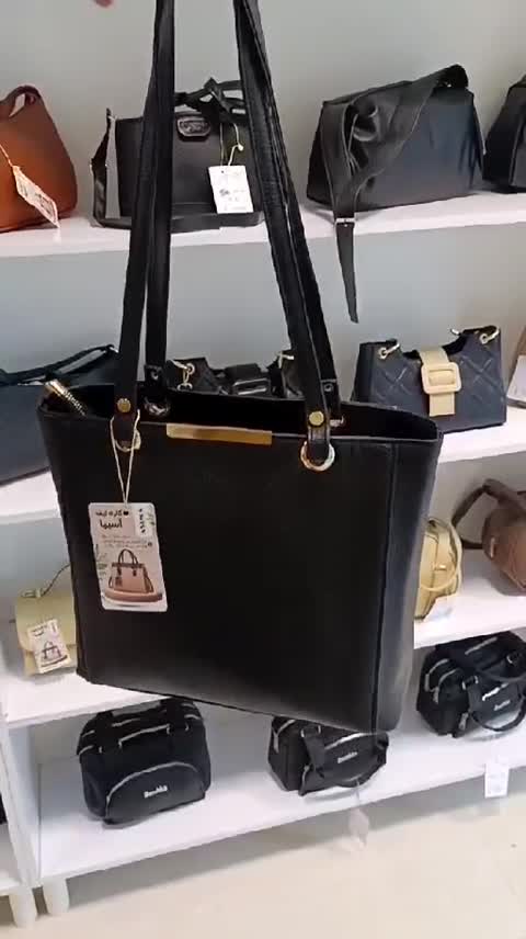 کیف زنانه کاربردی ترند مشکی دوشی آس
