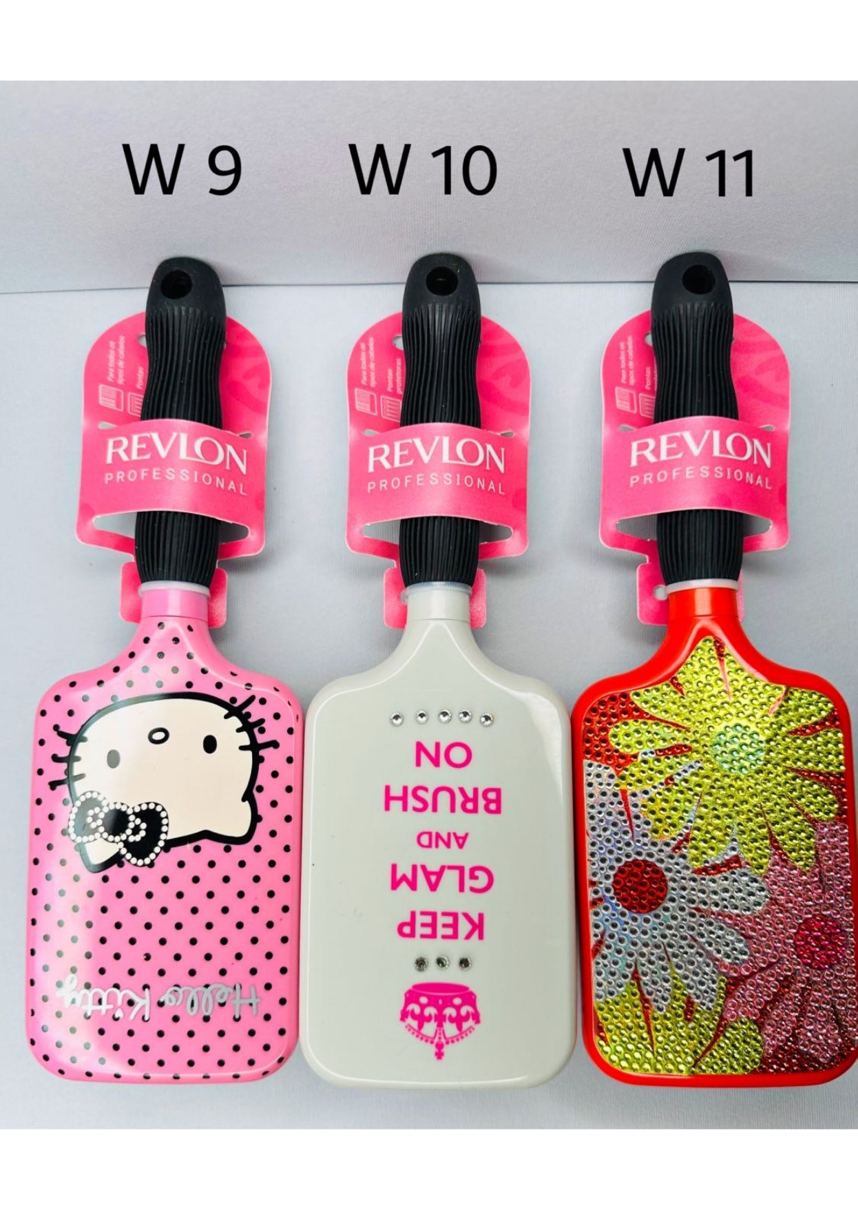 برس طرحدار رولون REVLON W9