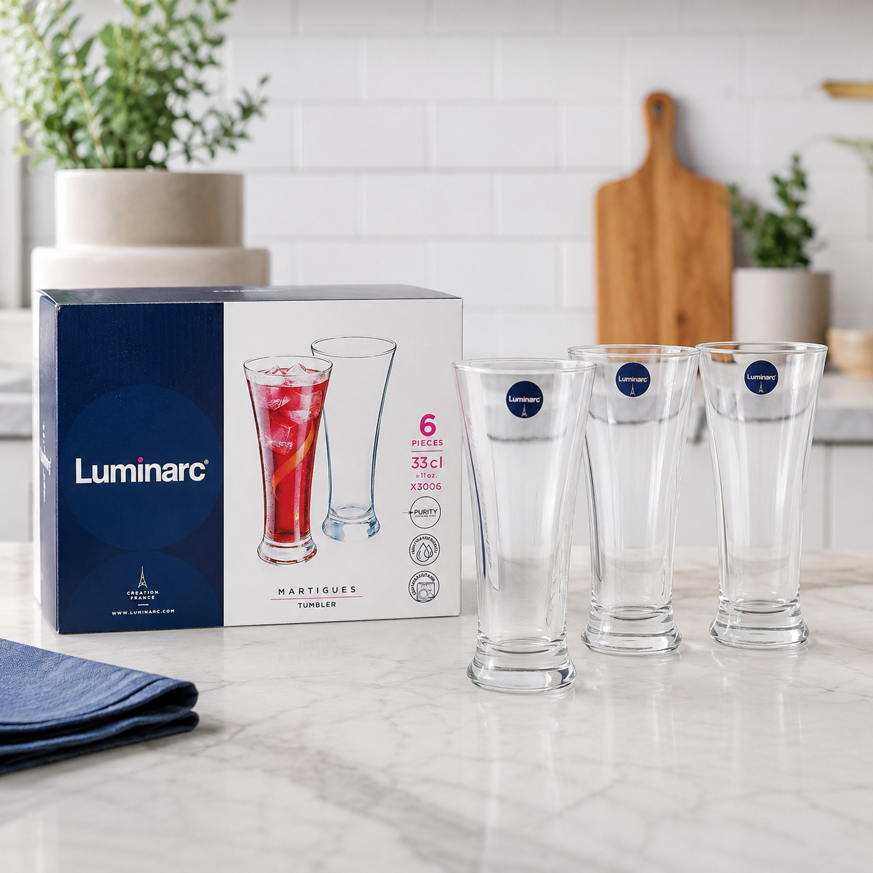 لیوان لومینارک 33 مارتیکیوز کد X3006