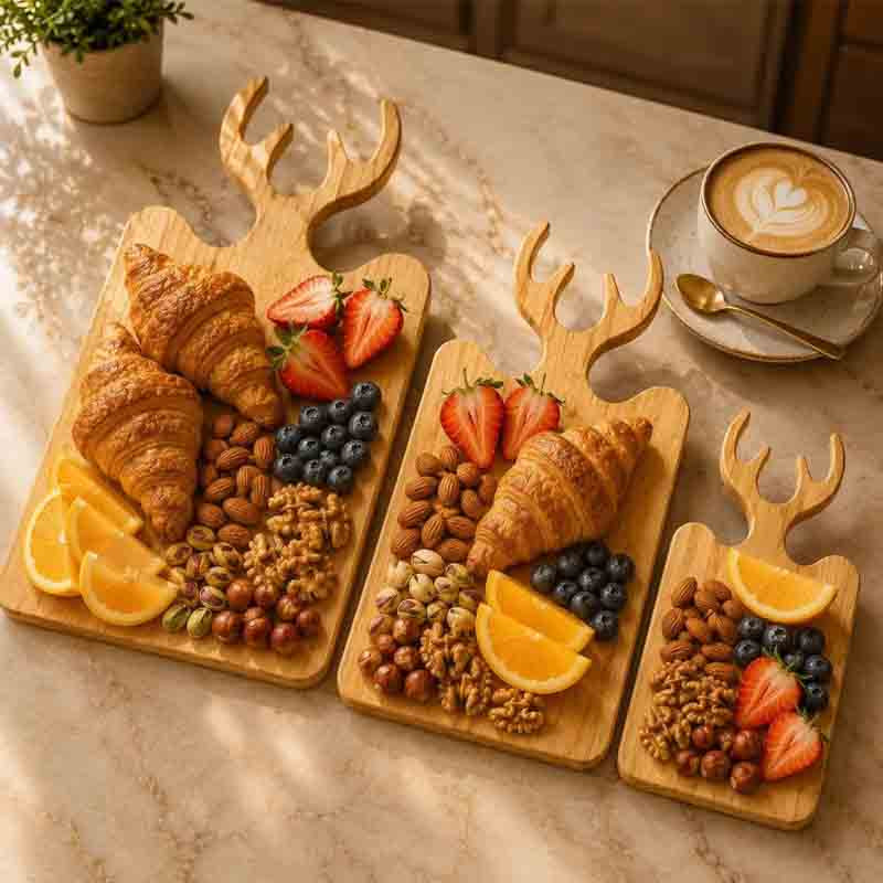 تخته سرو شاینینگ هوم مدل گوزنی بسته 3 عددی