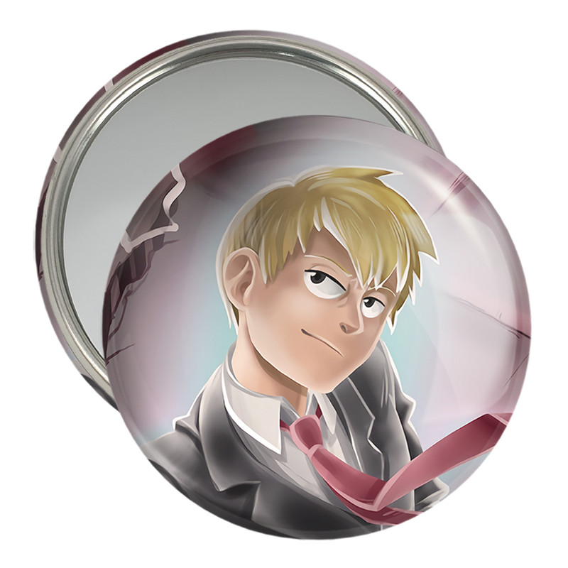 آینه جیبی خندالو مدل اراتاکا انیمه موب سایکو Mob Psycho 101 کد 24506 – با بهترین کیفیت