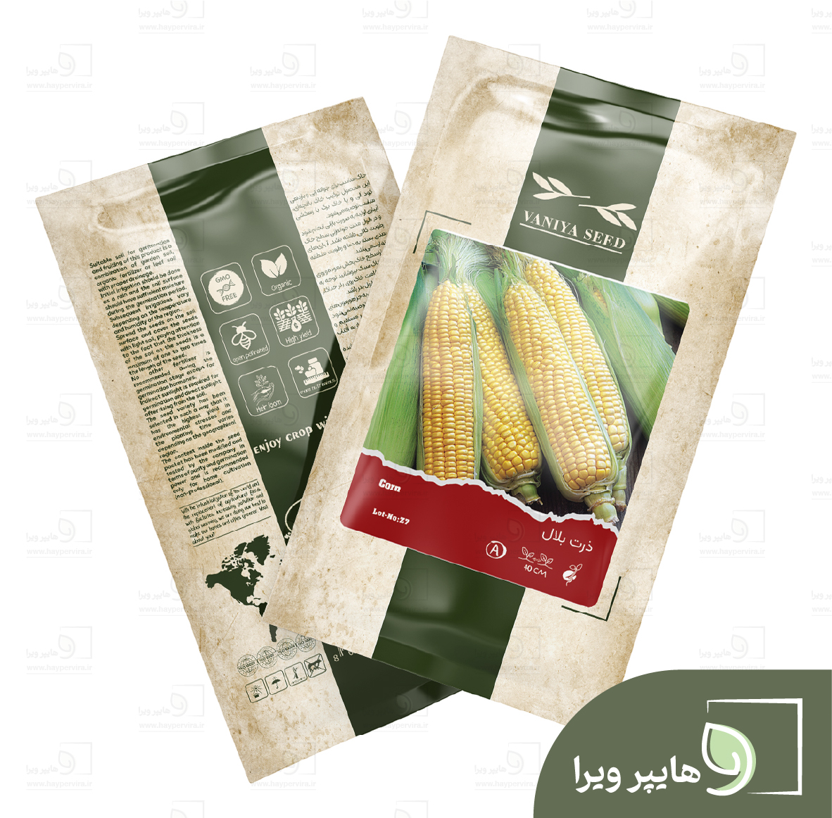 بذر ذرت بلال وانیا سید