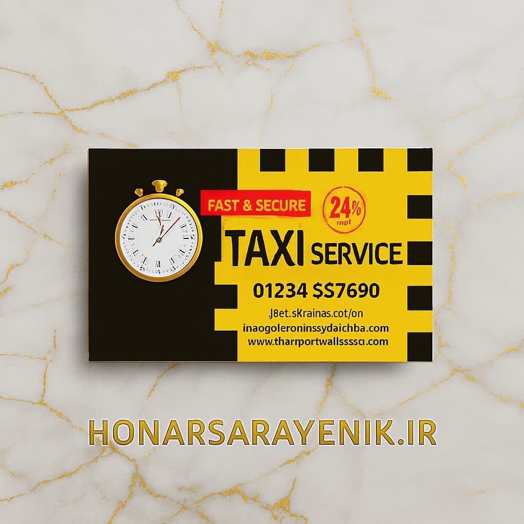کارت ویزیت سلفون براق