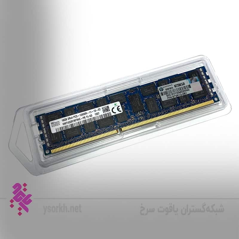 HP 16GB DRx4 PC3-12800 Registered Pn:672631-B21
