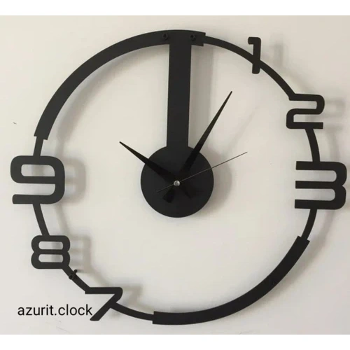 ساعت دیواری فلزی مدرن کد H-175