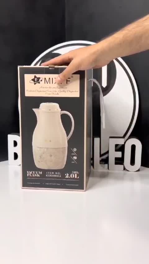 فلاسک شیشه صورتی مارک Mixff (کدKA-R200) در سه رنگ