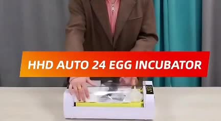 24 عددی اتوماتیک زیر هر تخم نطفه سنج قرار دارد قابلیت شمارش روز ،کنترل دما و رطوبت