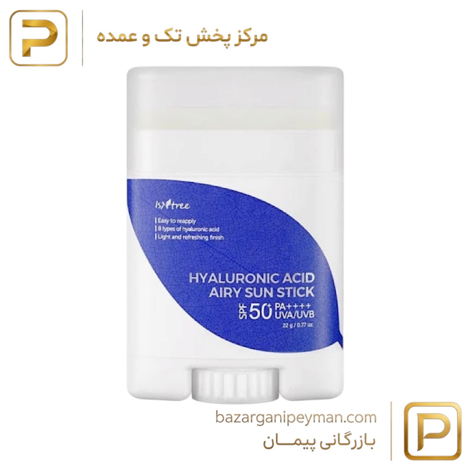 ضد آفتاب استیکی ایزنتری حاوی هیالورونیک اسید