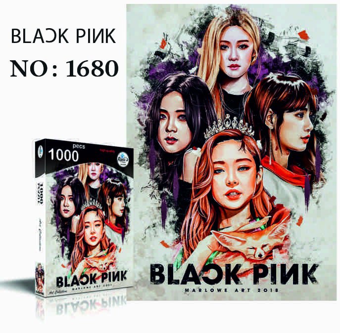 پازل 1000تیکه(1680) BLACK PINKرونیز