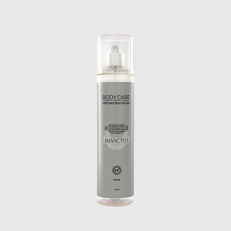 بادی اسپلش مردانه بادی کر مدل پاکو رابان اینوکتوس (Paco Rabanne Invictus) 24 ساعته حجم 250 میلی لیتر