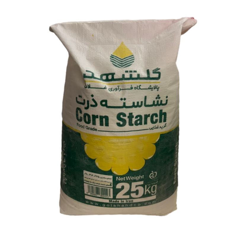 نشاسته ذرت گلشهد - 25 کیلوگرم