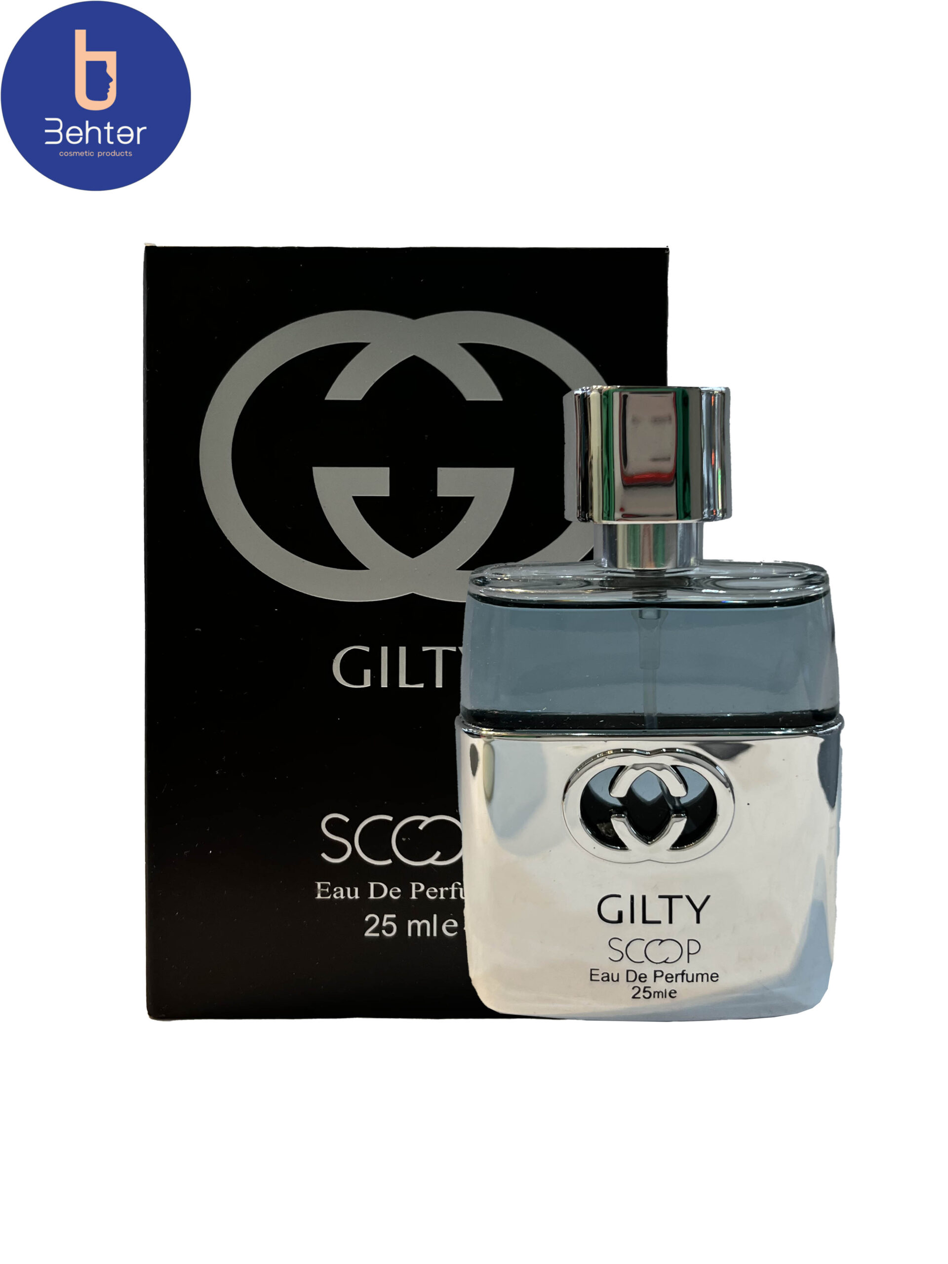 عطر ادکلن مینیاتوری اسکوپ گوچی گیلتی او پور هوم حجم 25میلGucci Guilty Eau Pour Homme Miniature Scoop Cologne Perfume 25m