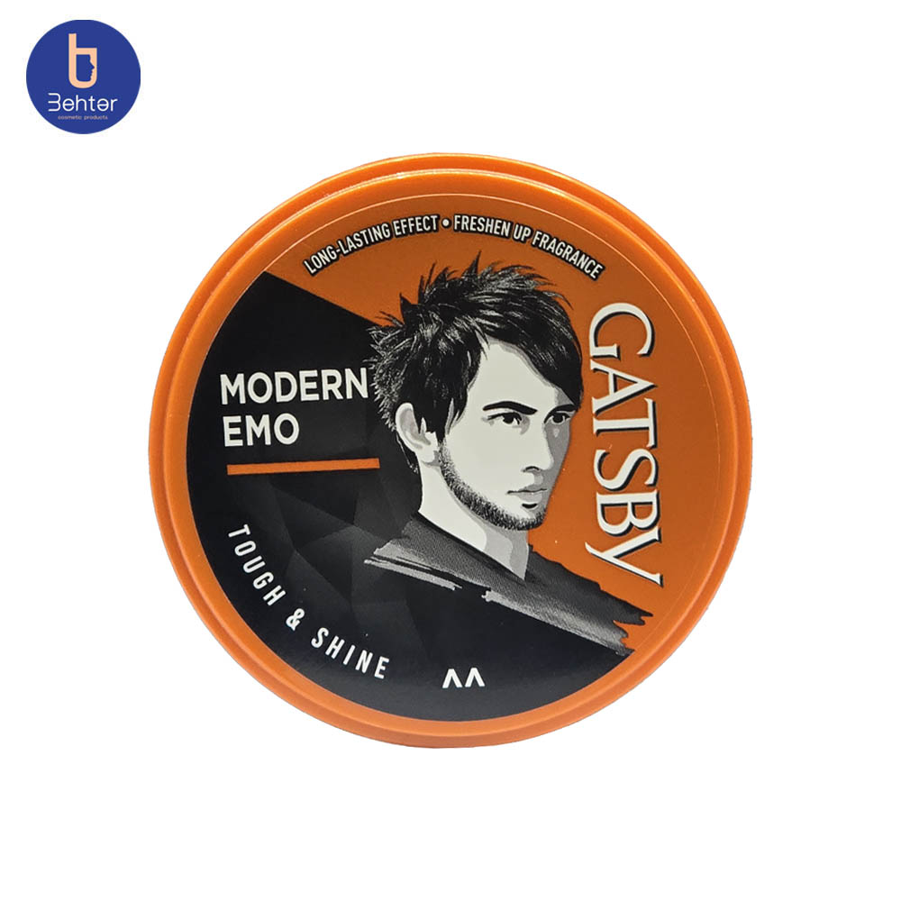واکس مو گتسبی مدل Tough & Shineحجم75میل Gatsby Hair Wax, Model Tough & Shine, Volume 75 ml