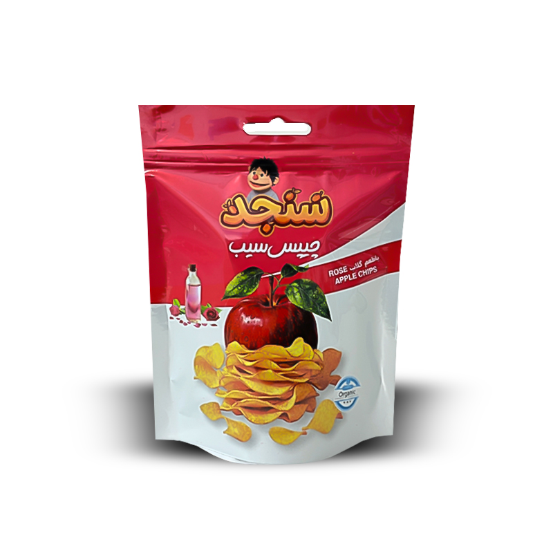 چیپس سیب گلاب سنجد-30گرمی