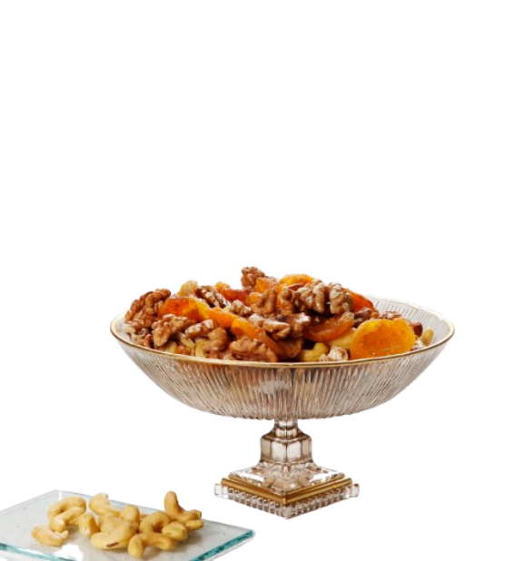 آجیلخوری نیمگود پایه بلور سولو