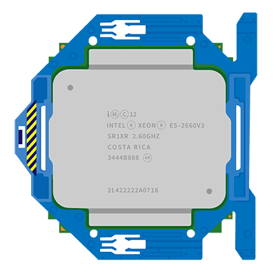 Intel Xeon E5-2660v3 (2.6GHz/10-core/25MB/105W)