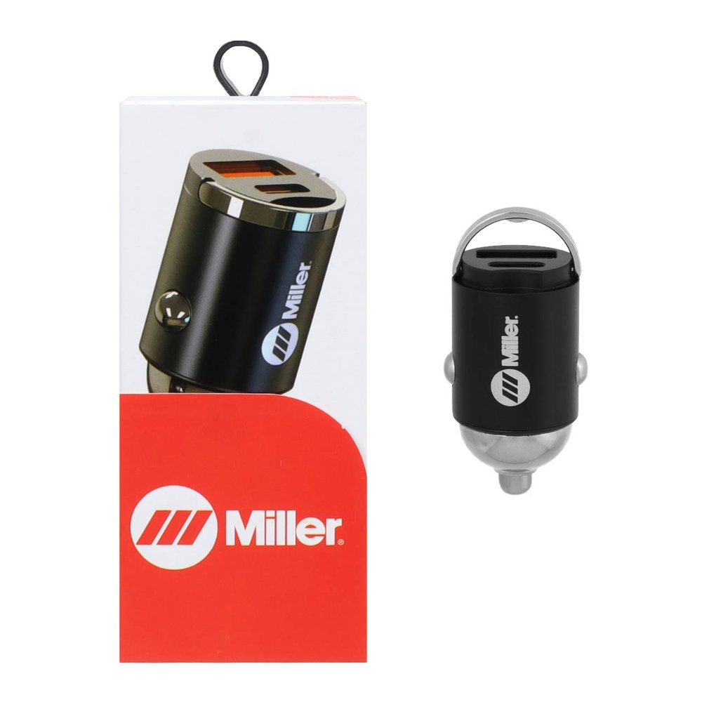 خریدشارژر فندکی 30W فست و PD دو پورت Miller مدل M-CH105 - مشکیتاپگارد