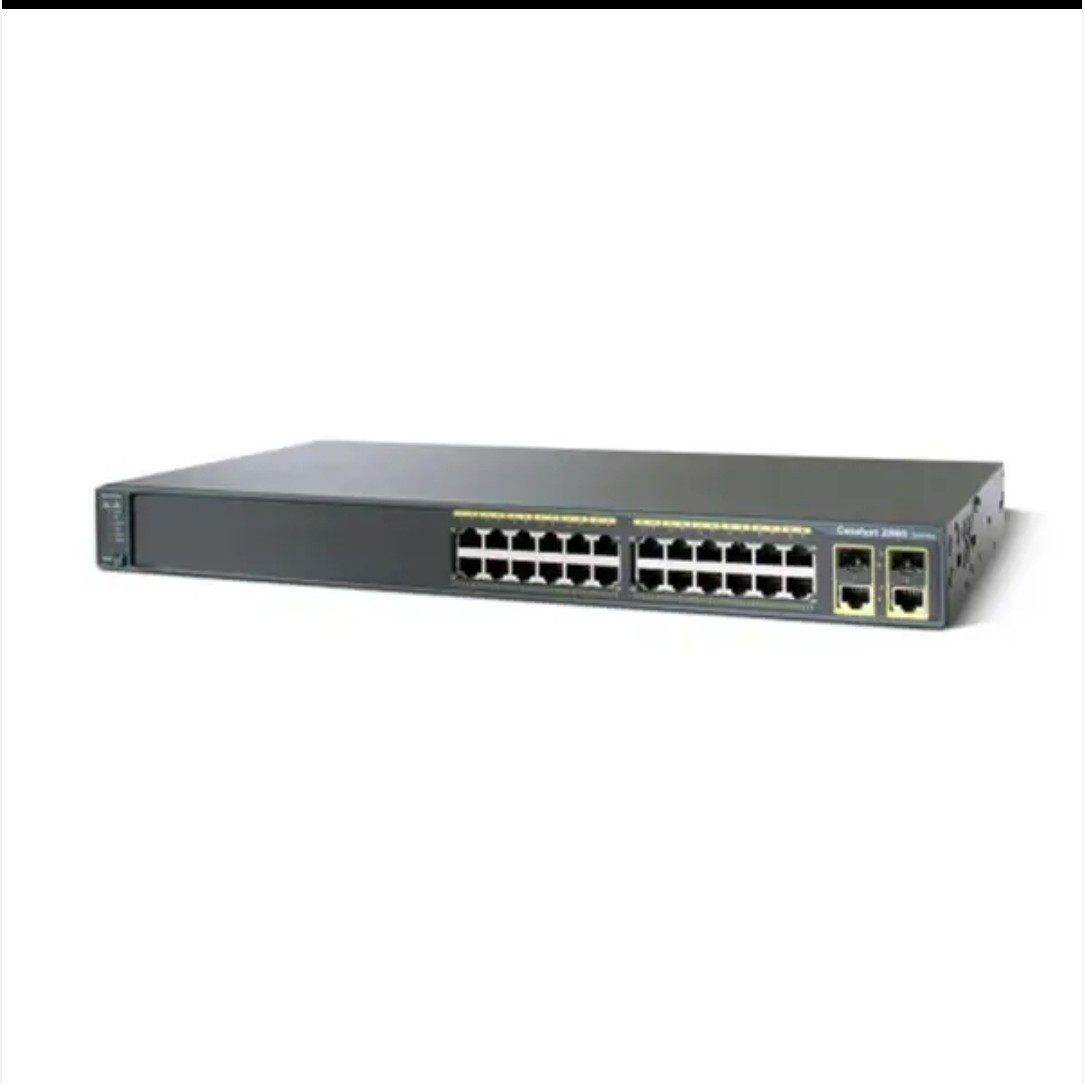 سوییچ 24 پورت POE سیسکو مدل WS-C2960-24PC-L