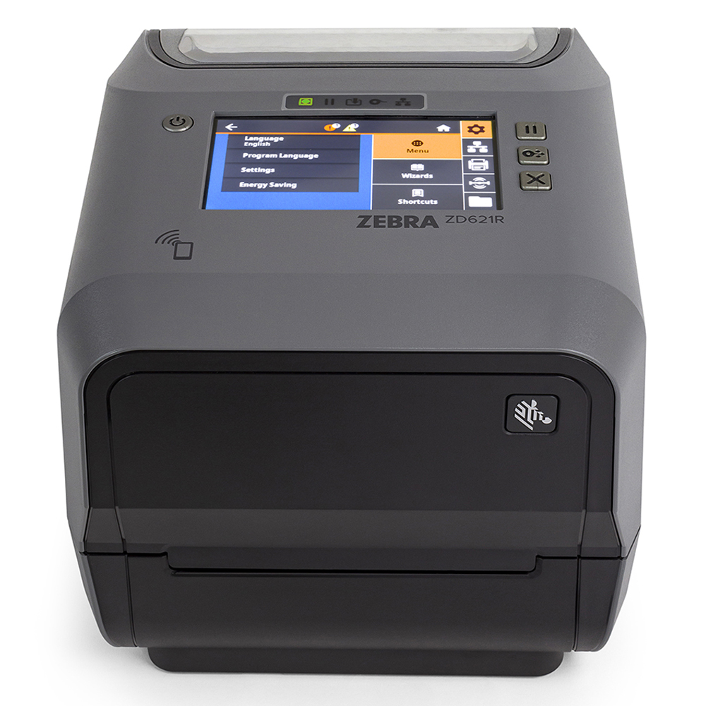 لیبل پرینتر Zebra ZD621R 203dpi (USB , RS232 , LAN , BT)