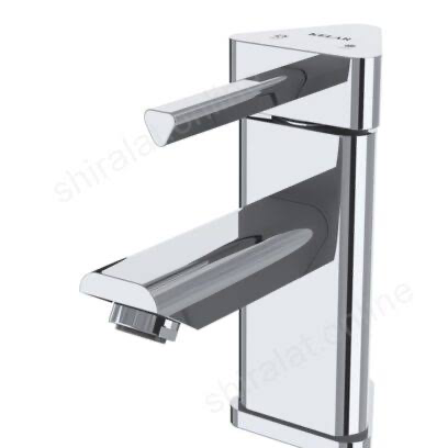 شیر روشویی کلار مدل برمودا کروم براق(پسکرایه)