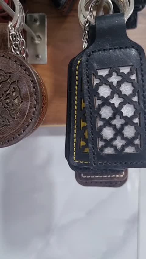 جاکلیدی اسلیمی چرم دستدوز