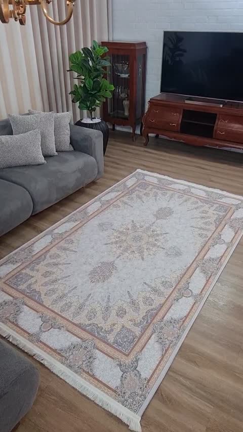فرشینه مخمل کیفیت هایژنیک گوشتی A+ طرح داود روشن L735 (پس کرایه)