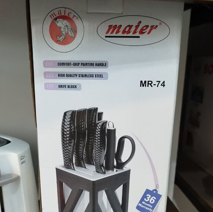  سرویس چاقو مایر مدل MR74 ظرفیت 8 پارچه استیل