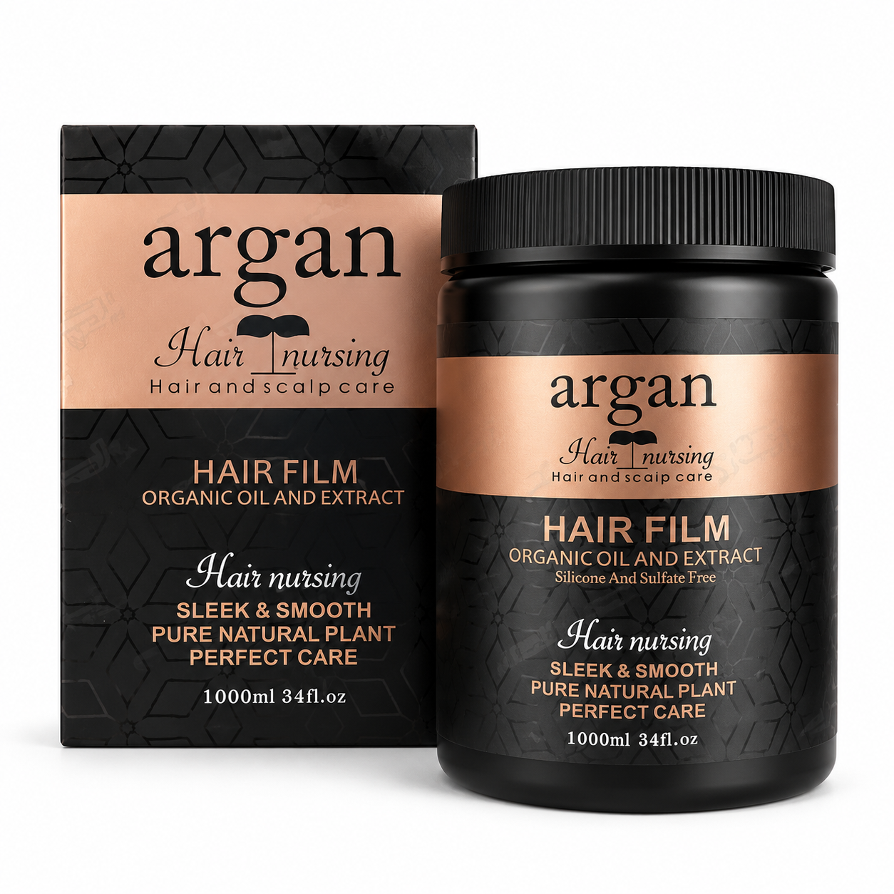 ماسک مو HAIR NURSING مدل ARGAN حاوی آرگان و کلاژن حجم1000ml