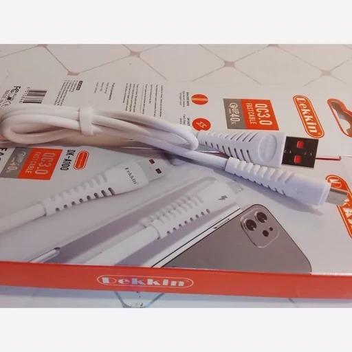 کابل شارژ میکرو 3آمپر دکین Dekkin Dk-A100