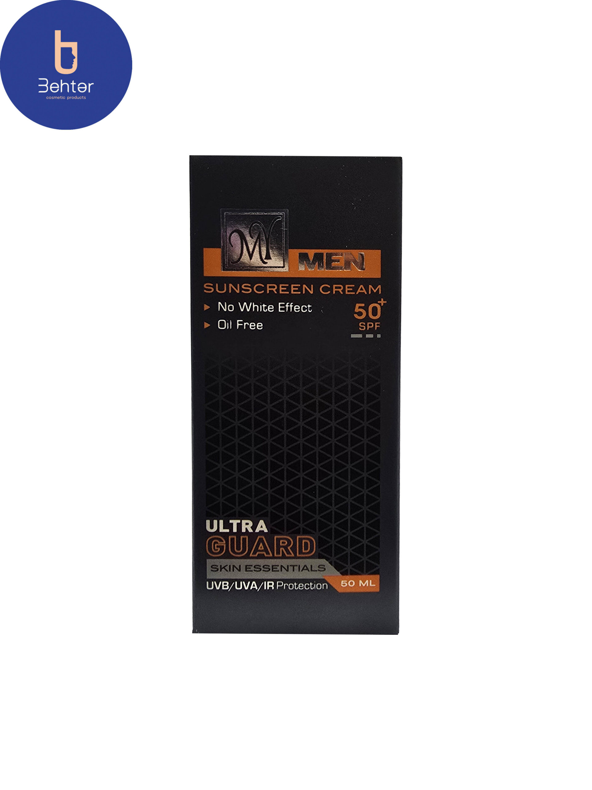 ضد آفتاب فاقد چربی مردانه spf50 مای 50 میل My Men's Oil-Free Sunscreen SPF50 50 ml