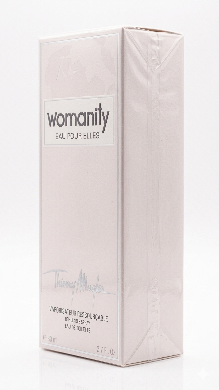 ادو تویلت زنانه موگلر وومنیتی او پور ال (Womanity Eau Pour Elles) حجم 80 میلیلیتر